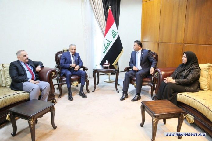 الكعبي للسفير المصري: العراق يتطلع لبناء علاقات إستراتيجية مع جميع الدول العربية