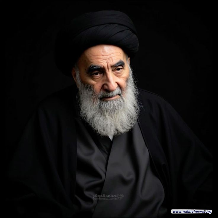 مكتب السيد علي  السيستاني(دام ظله) يقدم الشكر للمُعزّين بوفاة عقيلة المرجع الديني الأعلى