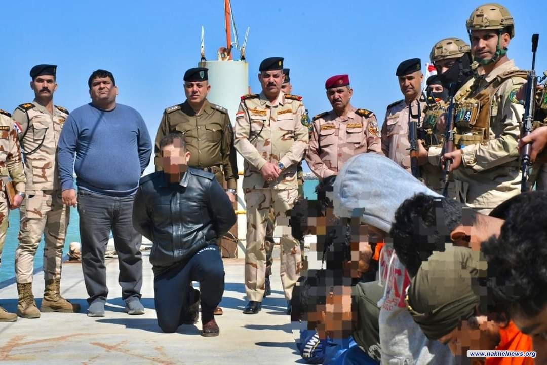 القاء القبض على ضابط ومنتسب قاما بتهريب المدان (احمد شايع) على متن سفينة يرافقهم ( ١٢ ) بحار يحملون الجنسية الهندية وبحار يحمل الجنسية العراقية