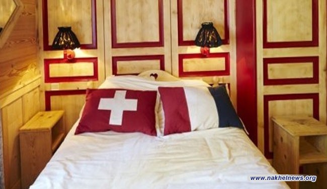 تعرف .... فندق يقع بين بلدين.. هكذا سينام رأسك في سويسرا وقدماك بفرنسا!