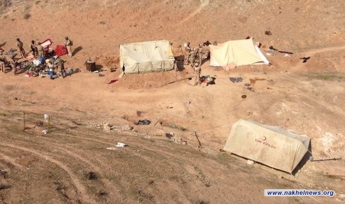 الاتحاد الكردستاني: 400 داعشي مختبئين بجبل قرجوخ في مخمور
