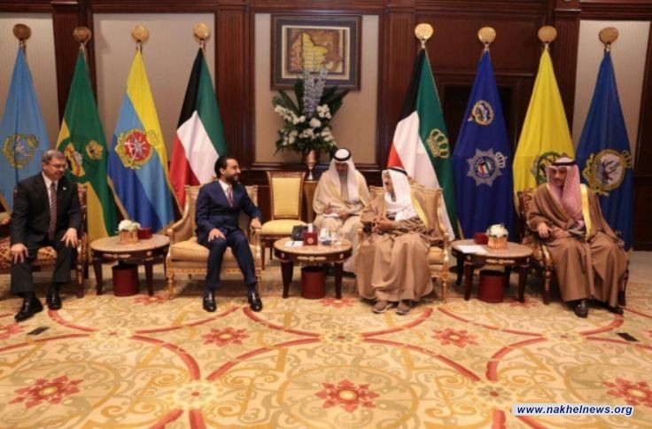 الحلبوسي يناقش مع أمير الكويت العلاقات الثنائية بين البلدين الشقيقين