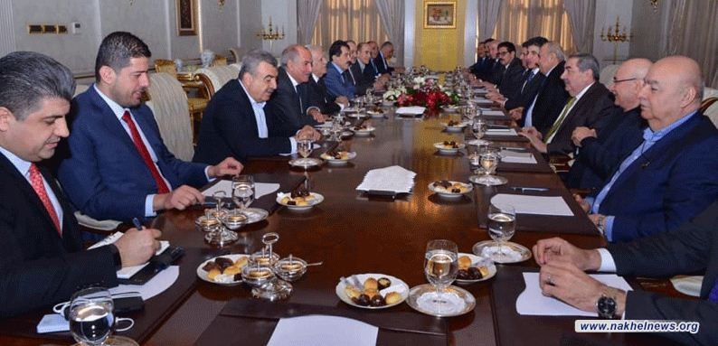 بدء اجتماع الحزبين الوطني والديمقراطي لمناقشة تشكيل حكومة كردستان  