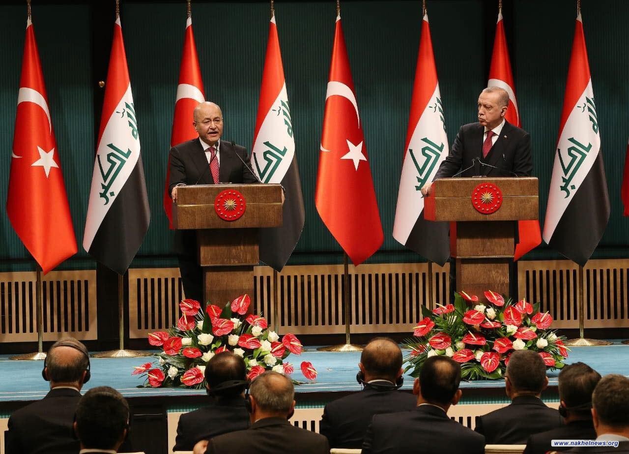 الرئيس صالح يؤكد: المنطقة تشهد تحولات كبرى والعراق يتطلع الى شراكة مع تركيا