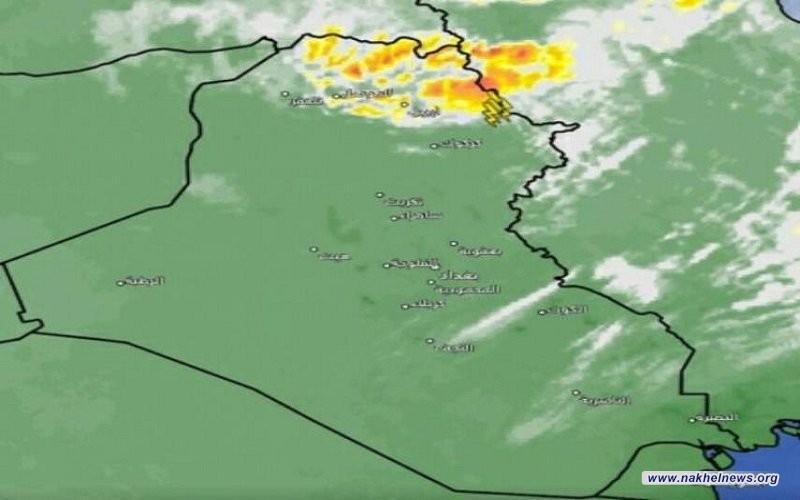 العراق يتأثر غداً بمنخفض جوي بارد وأمطار ديمية تشمل بغداد